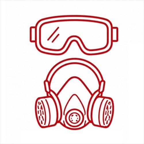 Safety and Dust Control Icon