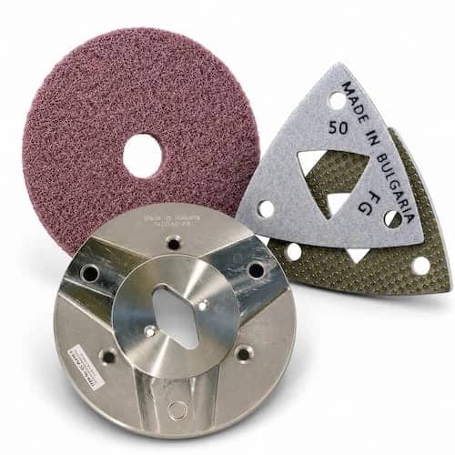 Concrete prep and polishing products