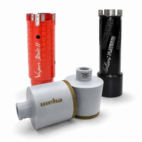 Diamond core drill bits